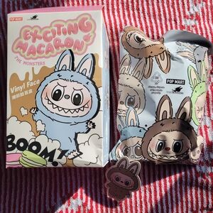 TOFFEE LABUBU MACARON VINYL PLUSH POPMART (Opened)